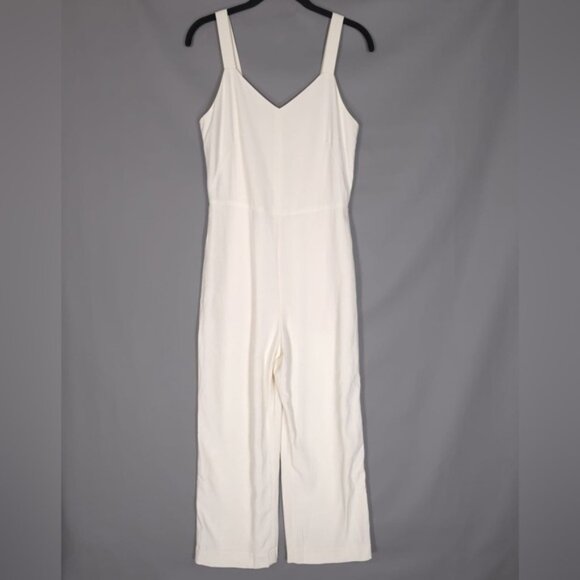 EVERLANE Japanese GoWeave Slip Jumpsuit Sleeveless Cropped Size 00